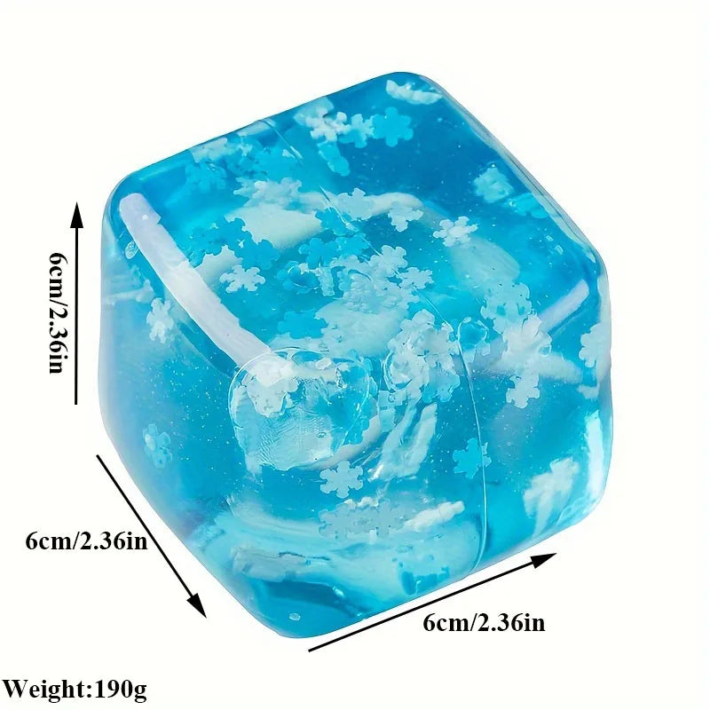 Snowflake Stress Cube