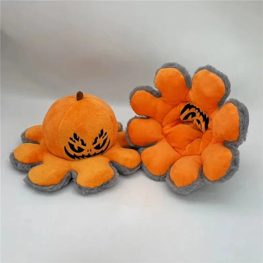 Halloween Octopus Reversible Plushies