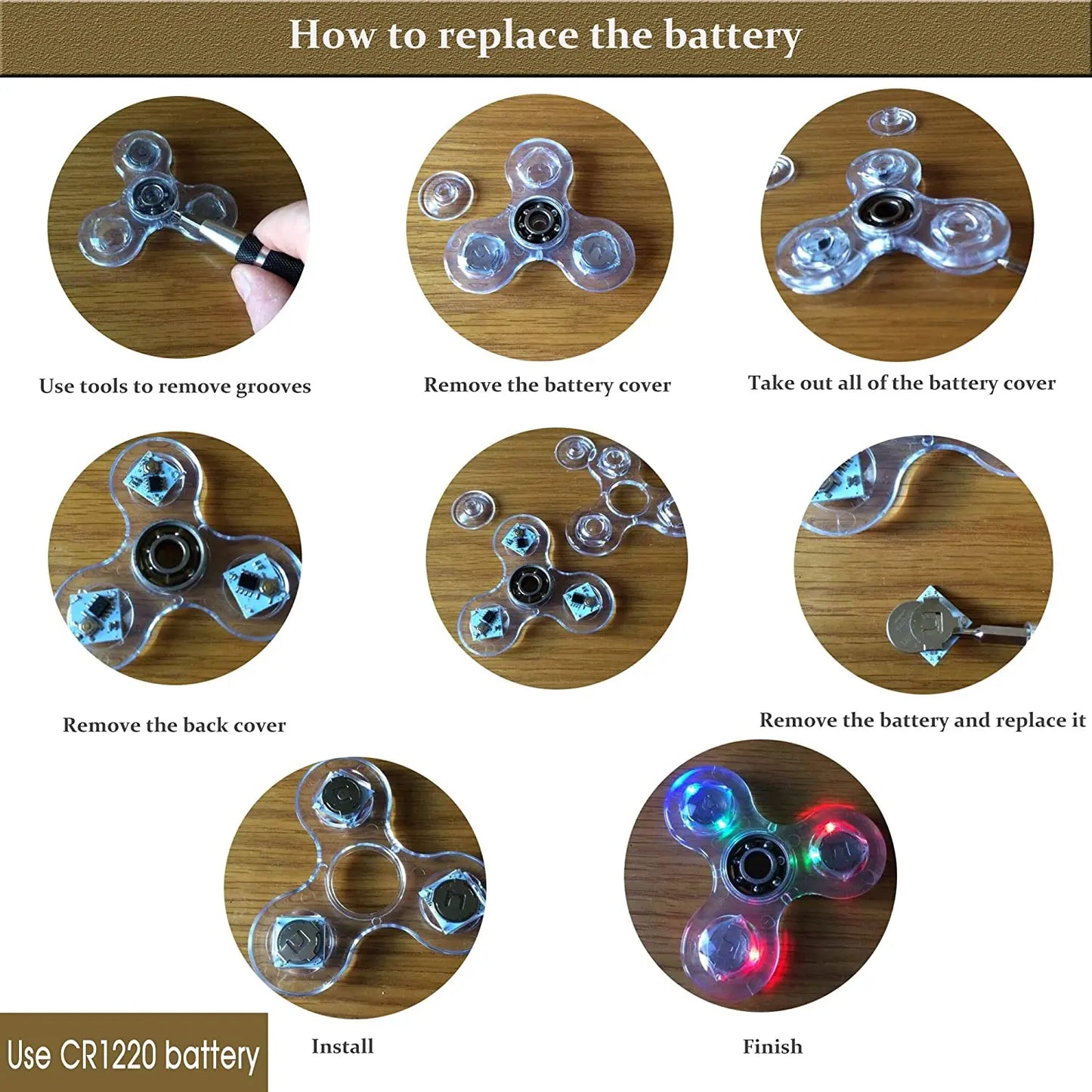 LED light Spinner