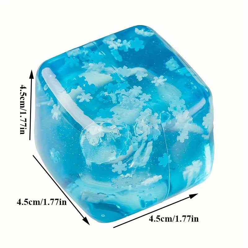 Snowflake Stress Cube