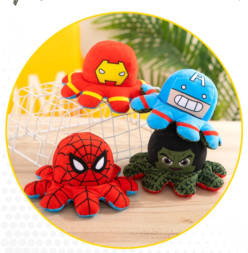 The Avengers Octopus Reversible Plushies