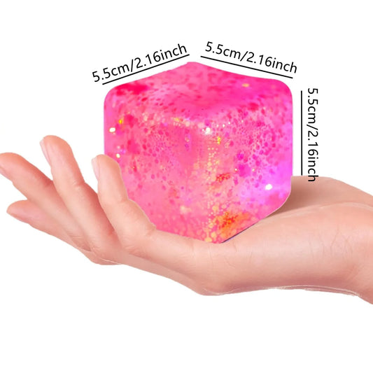 Glitter Stress Cube