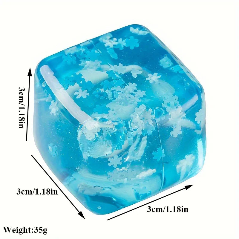 Snowflake Stress Cube