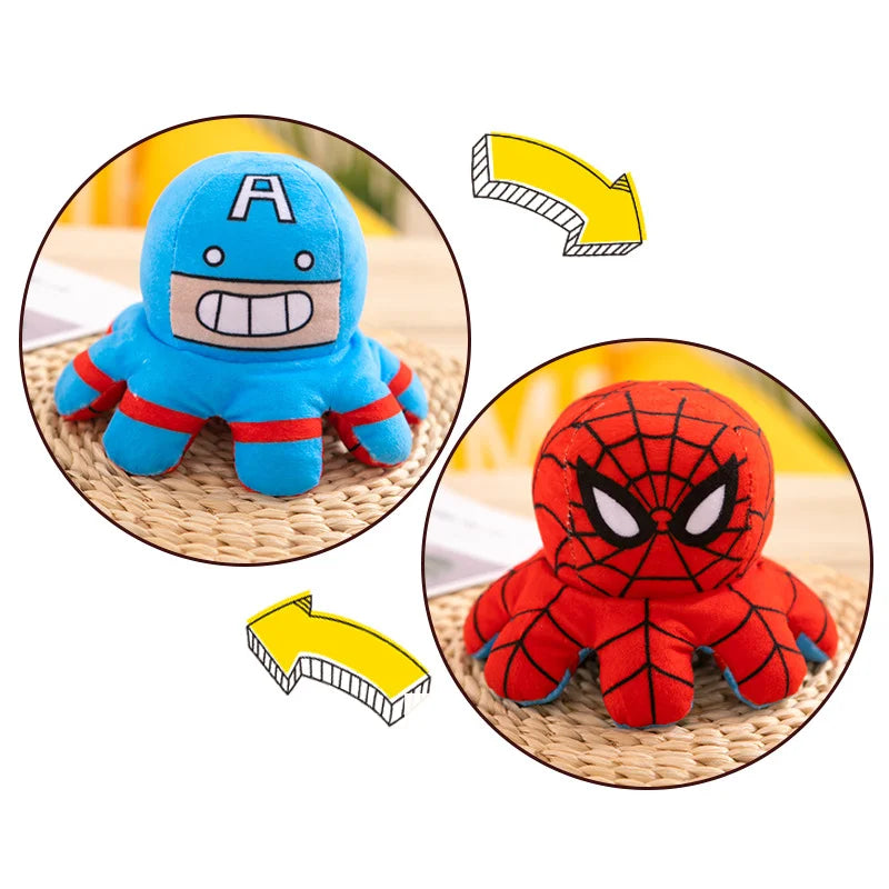 The Avengers Octopus Reversible Plushies