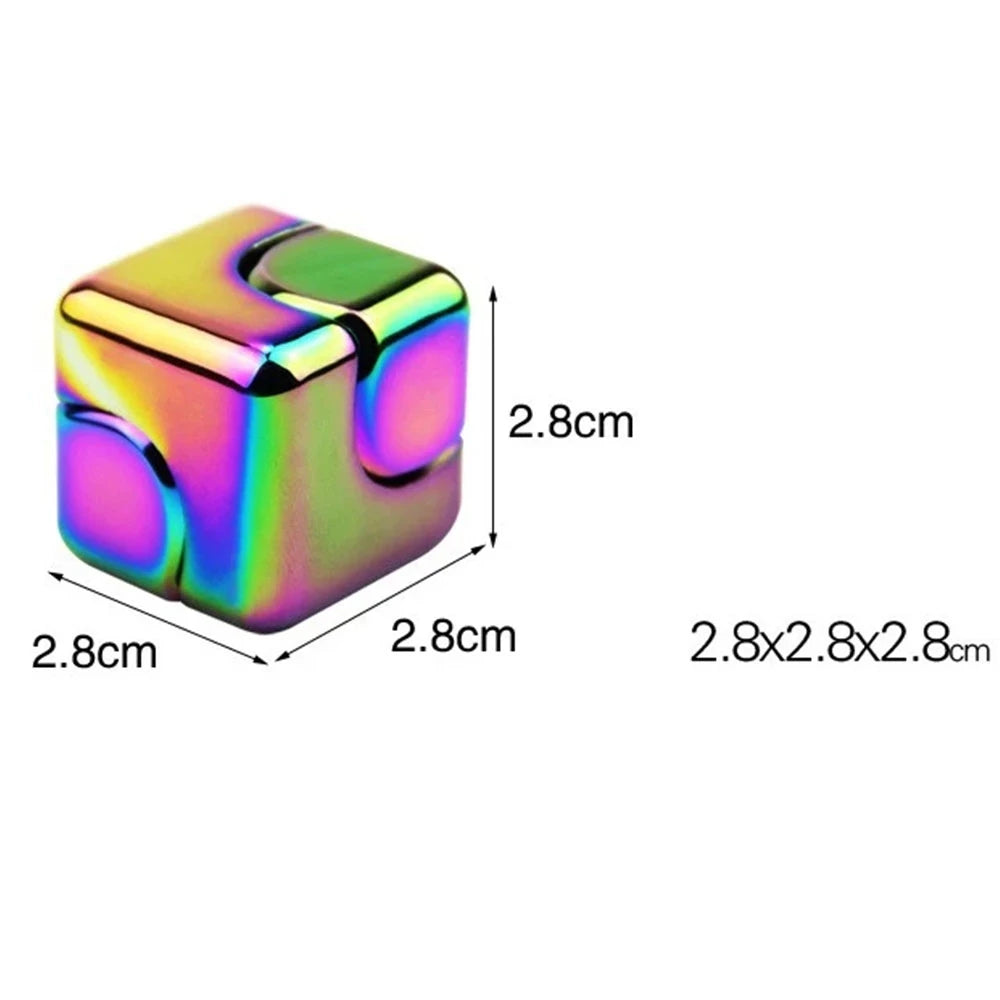 Metal Rotating Cube