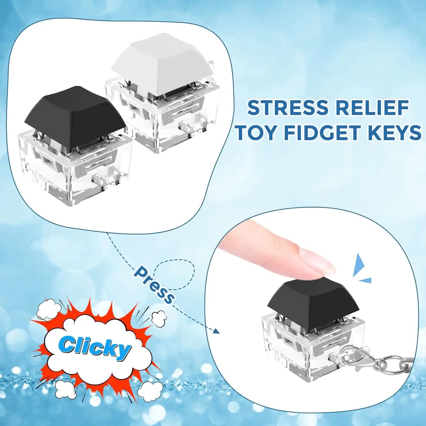 Solid Key-Cap Clicker