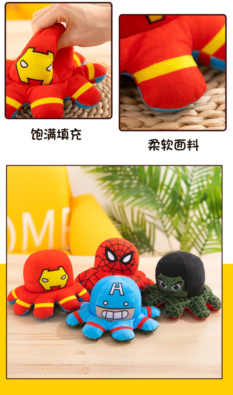 The Avengers Octopus Reversible Plushies