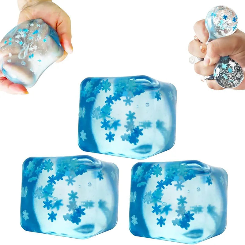 Snowflake Stress Cube